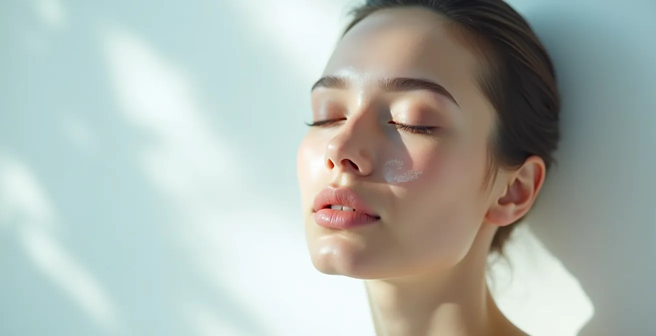 Représentation conceptuelle d'un rajeunissement facial holistique intégrant chirurgie, laser et médecine esthétique